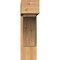 Ekena Millwork Thorton Block Smooth Bracket w/ Offset Brace, Western Red Cedar, 7 1/2"W x 26"D x 26"H BKT0806X26X26THR05SWR - alternate 3